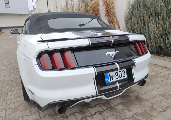 Ford Mustang cena 85500 przebieg: 134422, rok produkcji 2016 z Warszawa małe 277